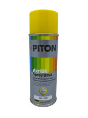 Piton Akrilik Sprey Boya 400 ml RAL1023 Trafik Sarı