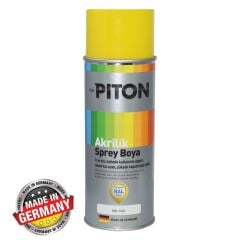 Piton Akrilik Sprey Boya 400 ml RAL1023 Trafik Sarı