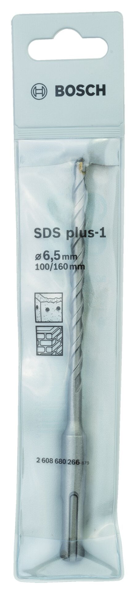 Bosch - Plus-1 Serisi, SDS-plus Kırıcı Delici Matkap Ucu 6.5*160 mm