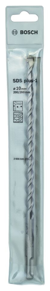 Bosch - Plus-1 Serisi, SDS-plus Kırıcı Delici Matkap Ucu 10*260 mm