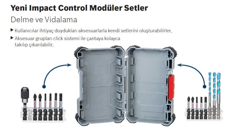 Bosch - Impact Control Serisi Lokma Anahtarı 10mm *50mm