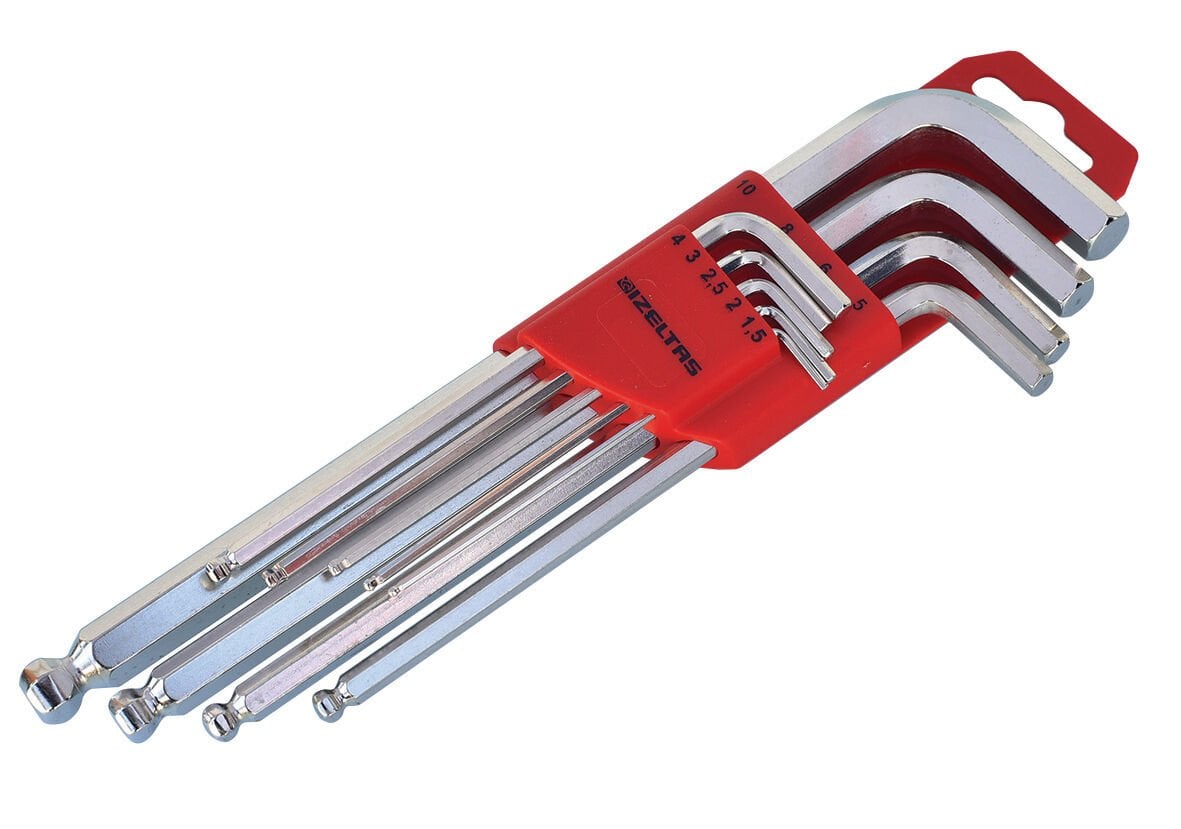 İzeltaş 9'lu Yuvarlak Başlı Uzun Allen Takımı