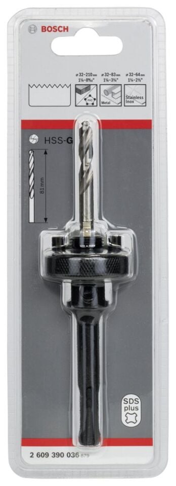 Bosch - SDS-plus Şaftlı 33-152 mm Pançlar İçin Adaptör