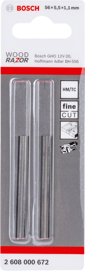 Bosch - Planya Bıçağı Çift Taraflı 3ᵒ 2'li