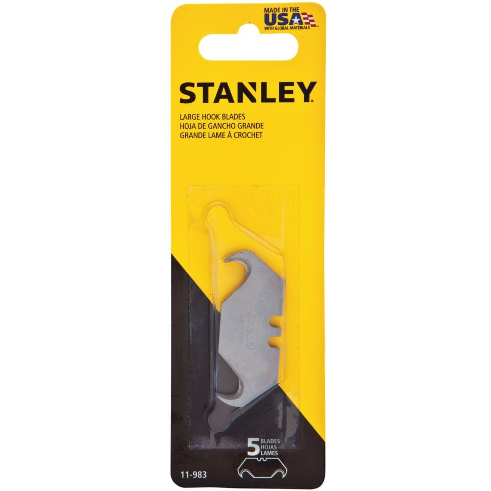 Stanley Kanca Maket Bıçağı Yedeği 5'li 0-11-983