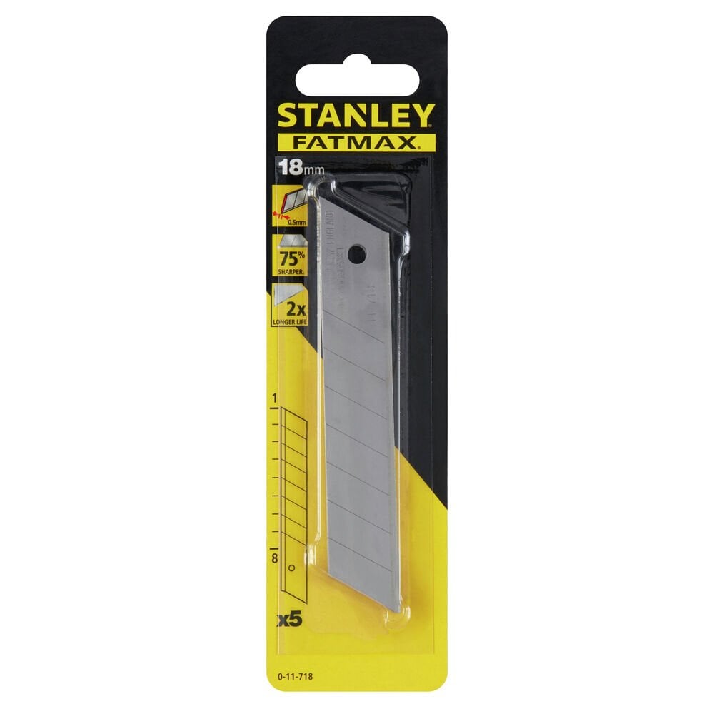 Stanley Fatmax Maket Bıçağı Yedeği 18 mm 0-11-718