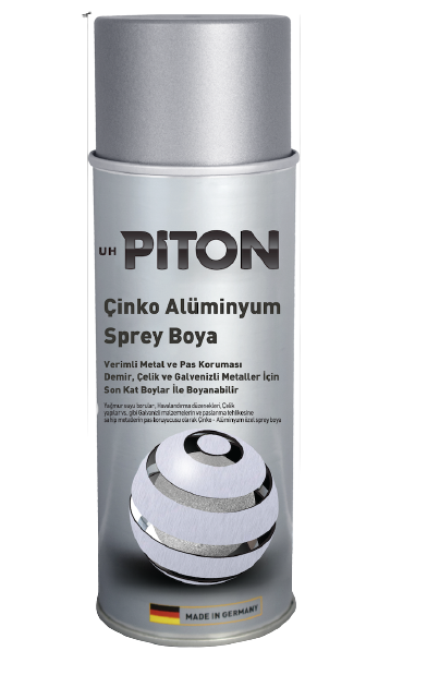 Piton Çinko - Alüminyum Sprey Boya 400 ml