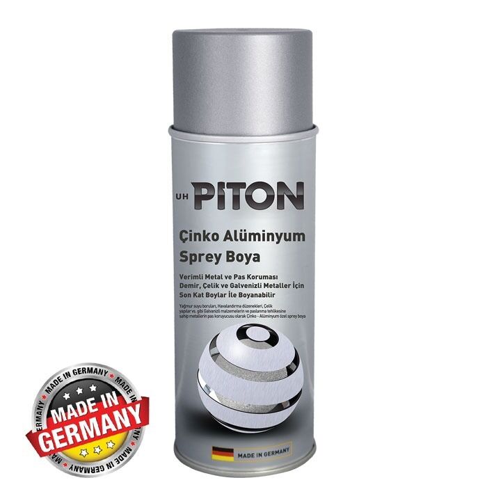 Piton Çinko - Alüminyum Sprey Boya 400 ml