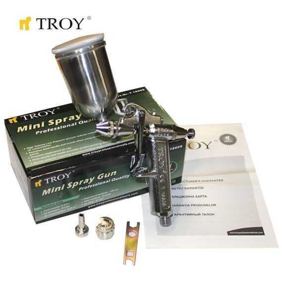 Troy 18609 Mini Rötuş Boya Tabancası