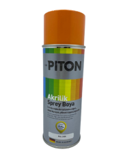 Piton Akrilik Sprey Boya 400 ml RAL2008 Açık Turuncu