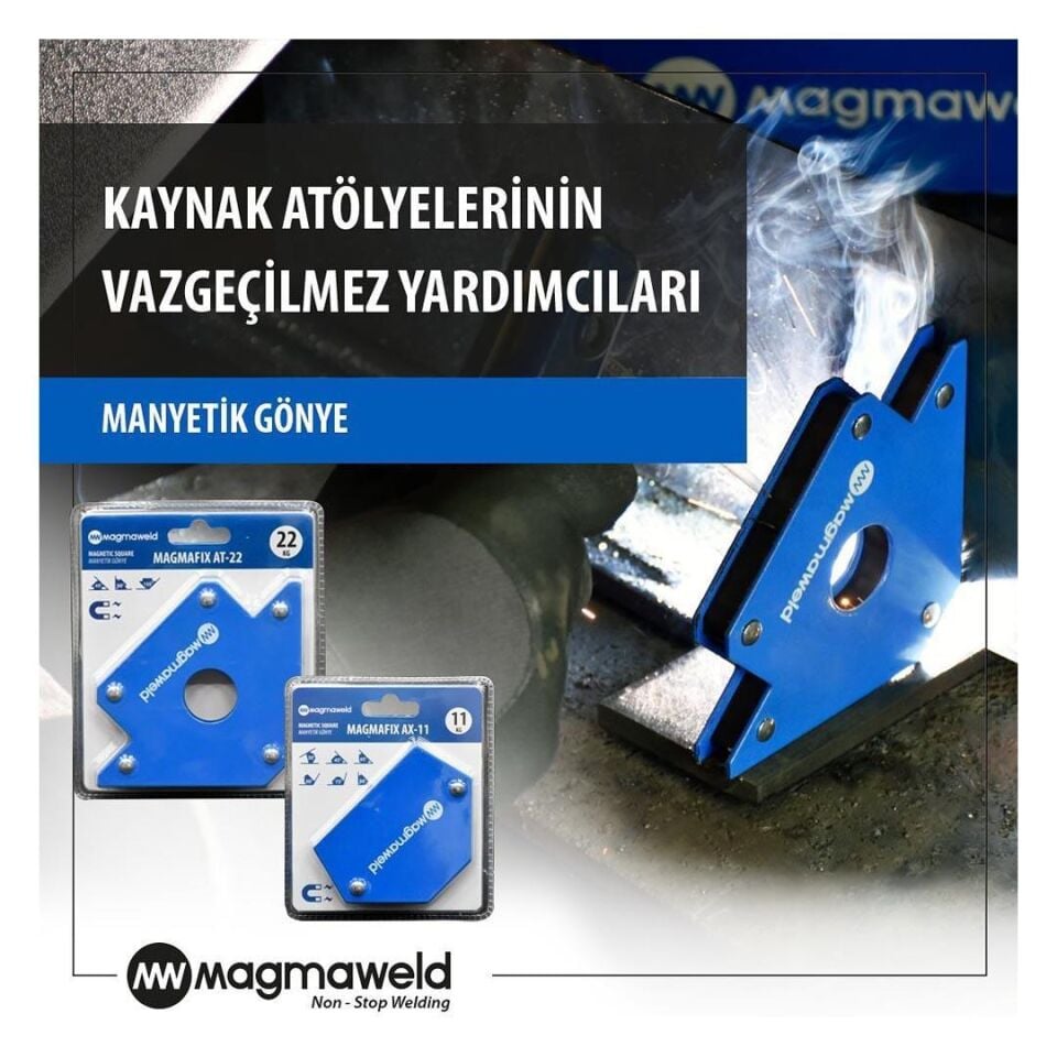 Magmaweld Magmafix AT-11 11 kg Manyetik Kaynak Gönyesi