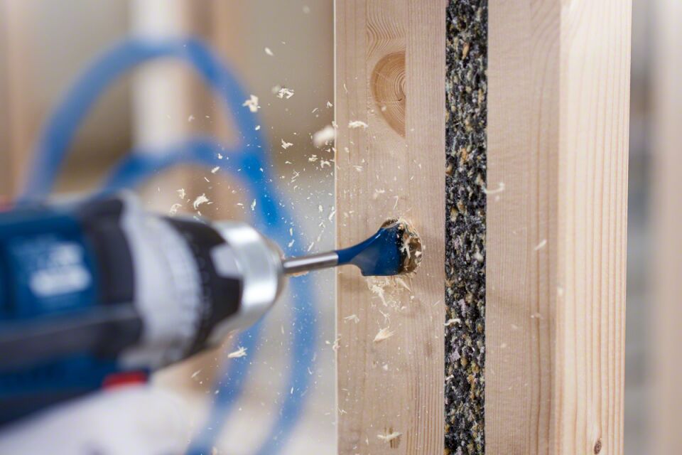 Bosch - Self Cut Speed Serisi Ahşap için Yaprak Matkap Ucu 40*400 mm