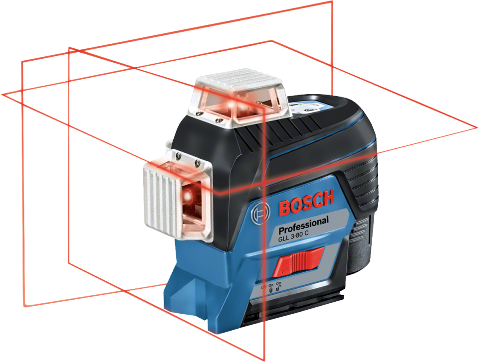 Bosch GLL 3-80 C + BT 150 Professional Çizgi Lazeri