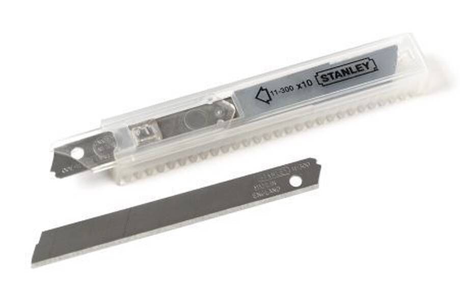 Stanley Maket Bıçağı Yedeği 9 mm - 10 Adet Bıçak 1-11-300