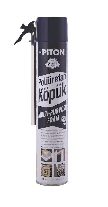 Piton Poliüretan Köpük  Pipetli 840 gr