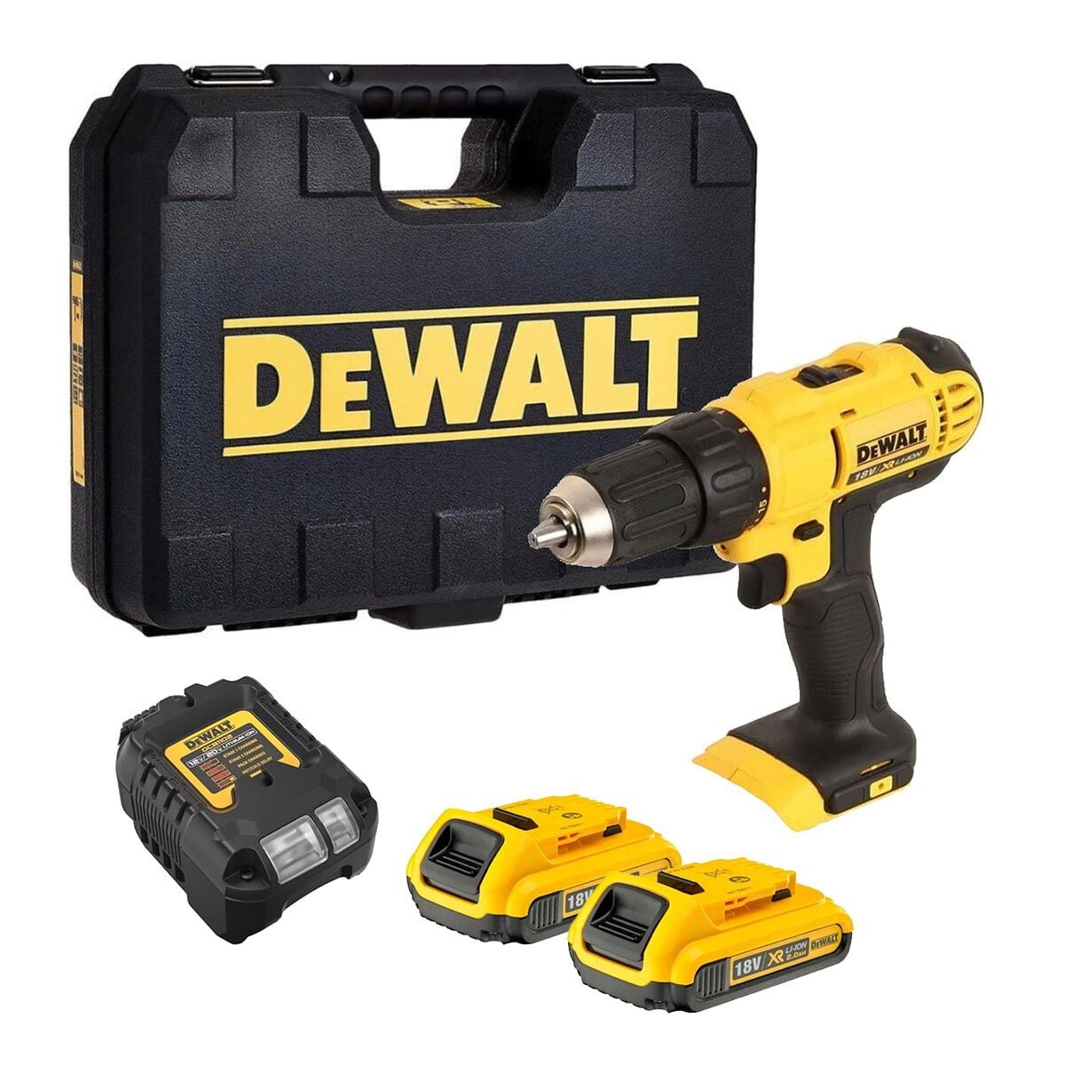 Dewalt DCD771D2 18 V 2 Ah Li-ion Kompakt Darbesiz Matkap