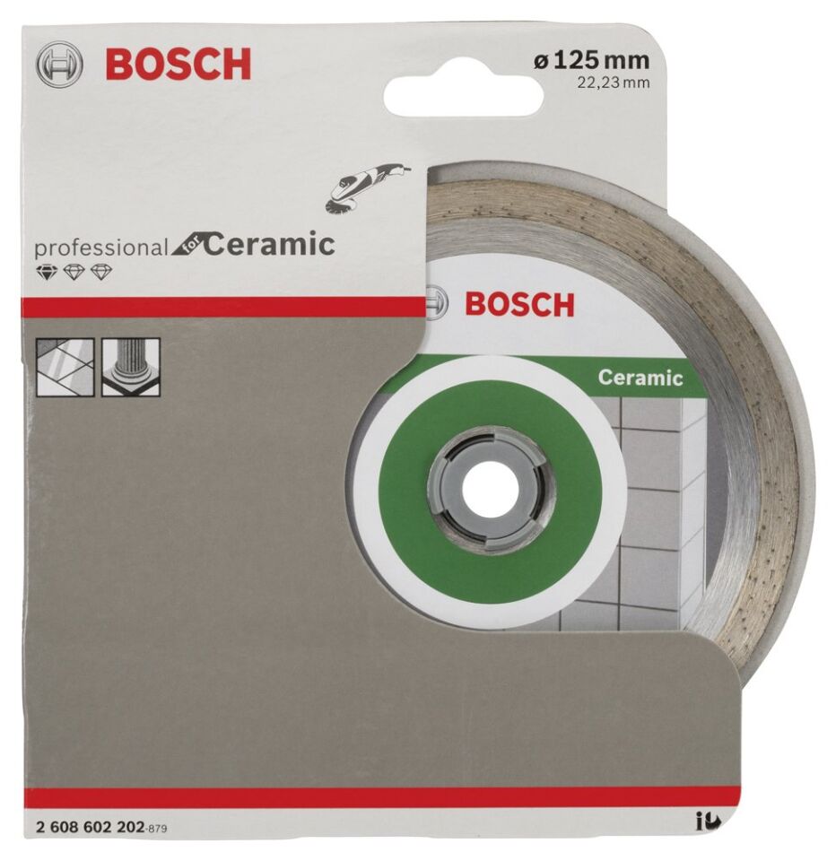 Bosch Seramik İçin Elmas Kesme Diski 125 mm 2608602202