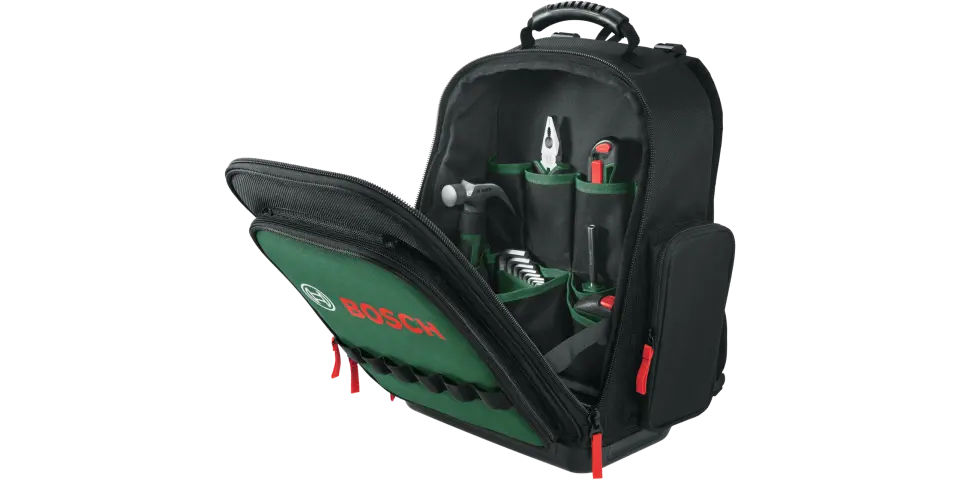 Bosch 1600A02ZA1 60 Parça Bez Sırt Takım Çantası Seti