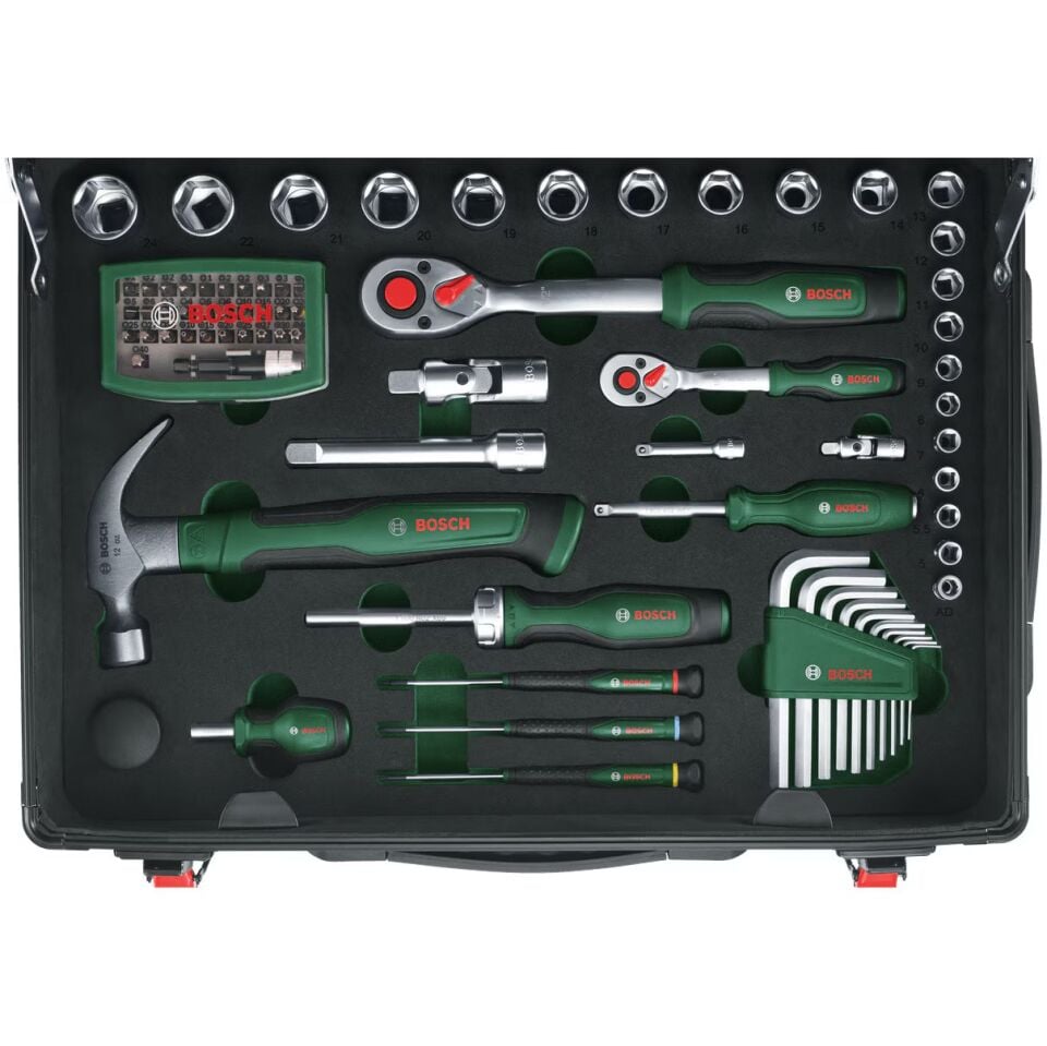 Bosch 1600A02ZB4 119 Parça Takım Çantası Seti