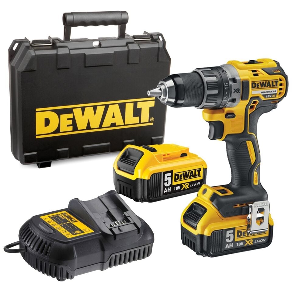 Dewalt DCD791P2 18 V Çift Akülü 5 Ah Matkap