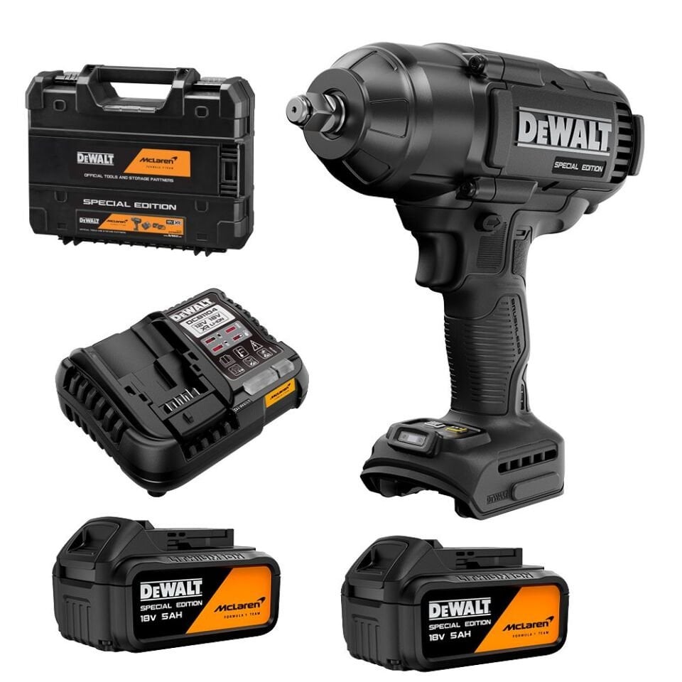 Dewalt DCF99MP2T-QW Mclaren 1/2 Somun Sıkma + 2X5Ah Akü Set