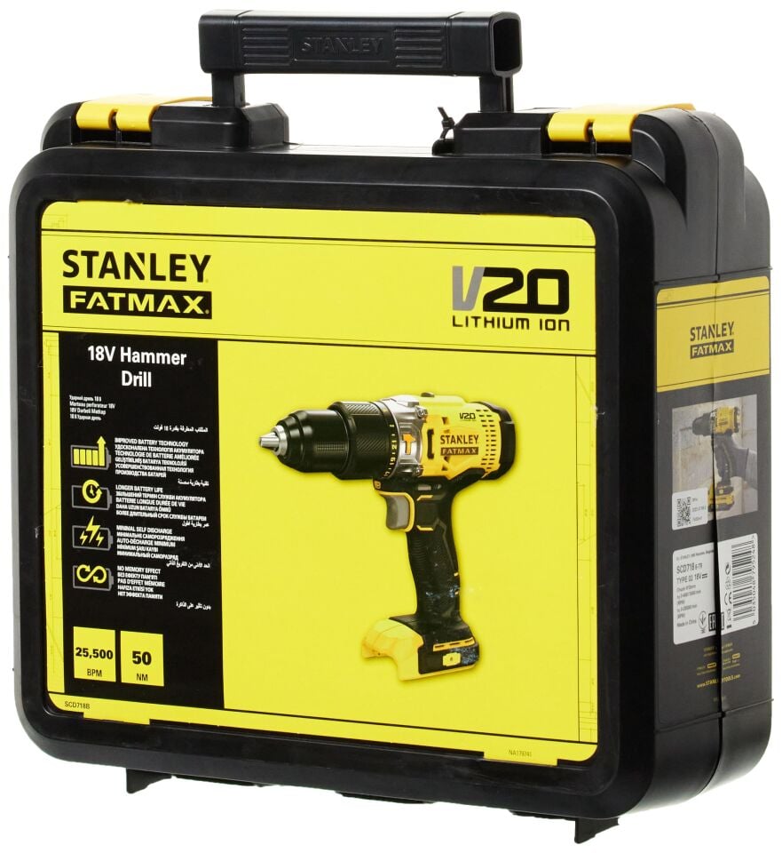 Stanley SCD718B 18 V Aküsüz Darbeli Matkap
