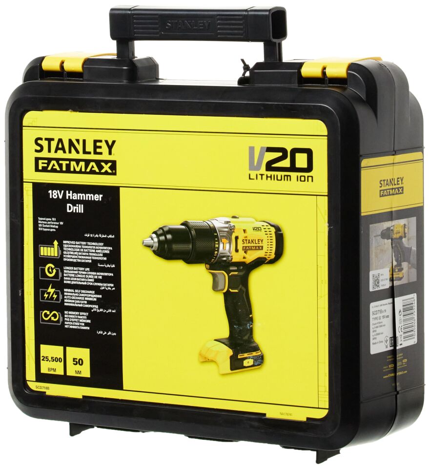 Stanley SCD718B 18 V Aküsüz Darbeli Matkap
