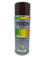 Piton Akrilik Sprey Boya 400 ml RAL8017 Çikolata Kahve