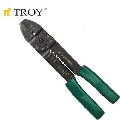 Troy 24006 Kablo Sıyırma Pabuç Sıkma 225mm