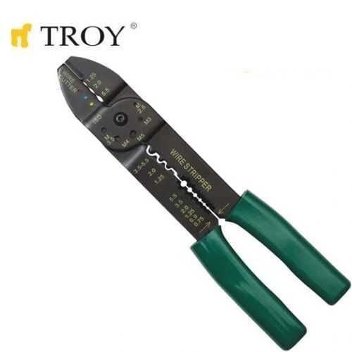 Troy 24006 Kablo Sıyırma Pabuç Sıkma 225mm