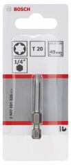 Bosch - Extra Hard Serisi Vidalama Ucu T20*49 mm 1'li