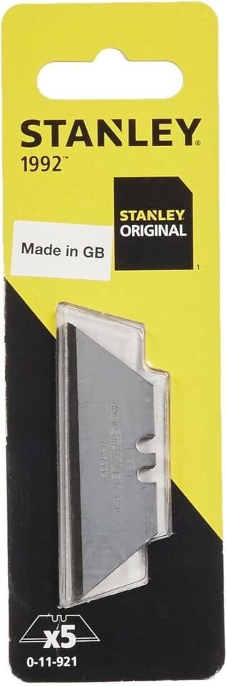 Stanley Üçgen Maket Bıçağı Yedeği 5'li 0-11-921