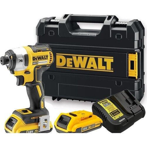 Dewalt 18V 2.0AH Li-Ion Kömürsüz Darbeli Tornavida DCF887D2