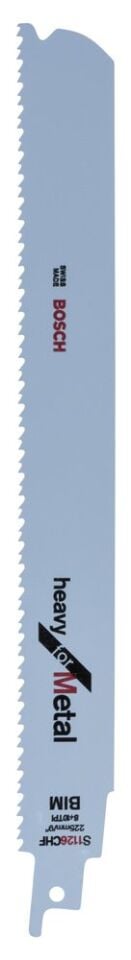 Bosch - Heavy Serisi Metal için Panter Testere Bıçağı S 1126 CHF - 5'li