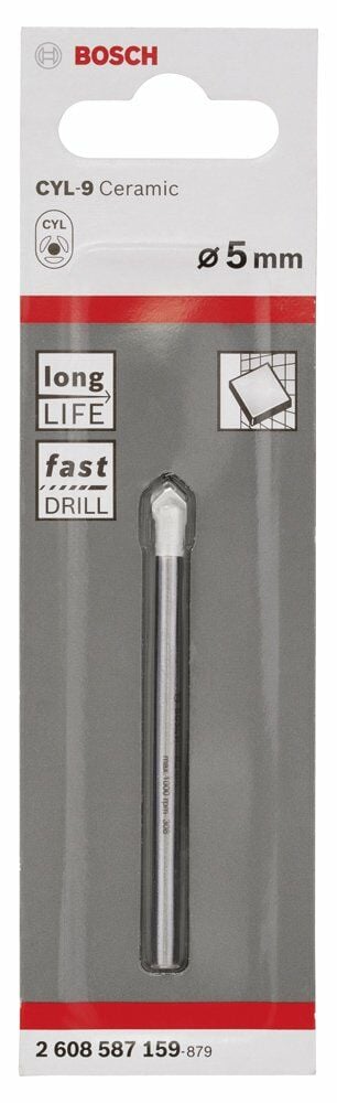 Bosch - cyl-9 Serisi Seramik Matkap Ucu 5*70 mm
