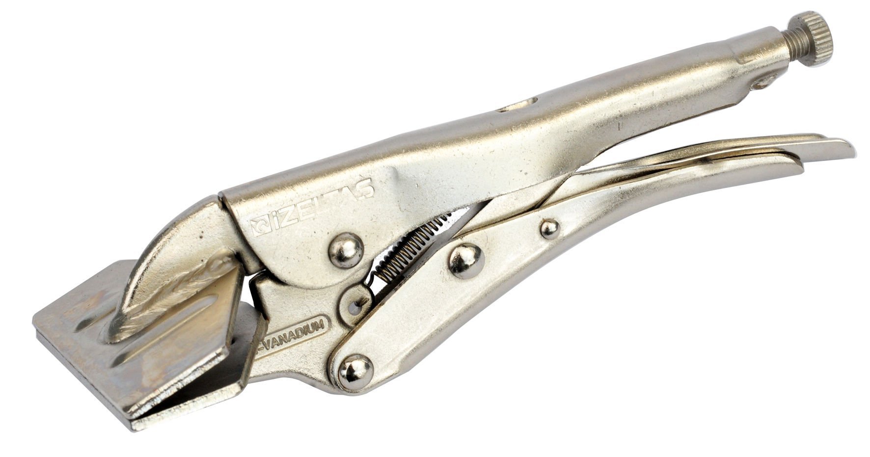 İzeltaş 200mm Kaynakçı Ayarlı Pense ( Düz Ağız )