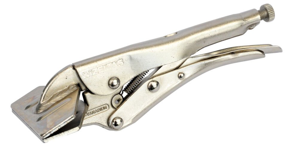 İzeltaş 200mm Kaynakçı Ayarlı Pense ( Düz Ağız )