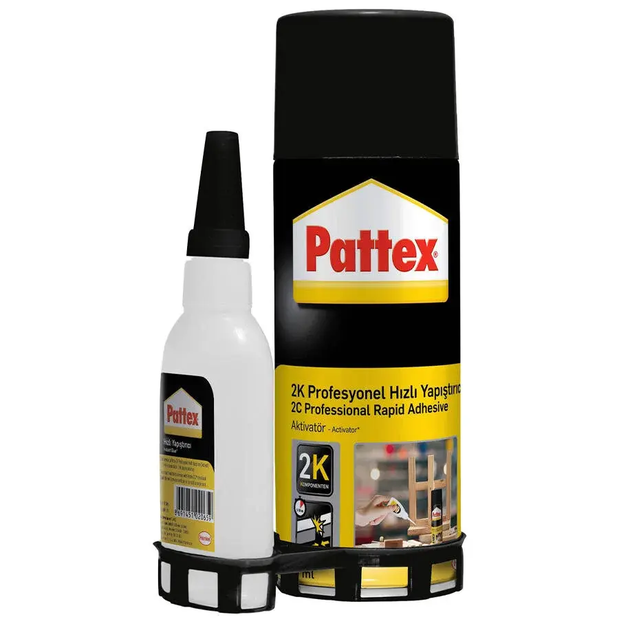 Pattex 2K Hızlı Yapıştırıcı Aktivatörlü 400 + 100