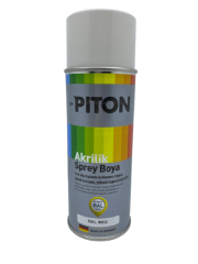 Piton Akrilik Sprey Boya 400 ml RAL9002 Gri Beyaz