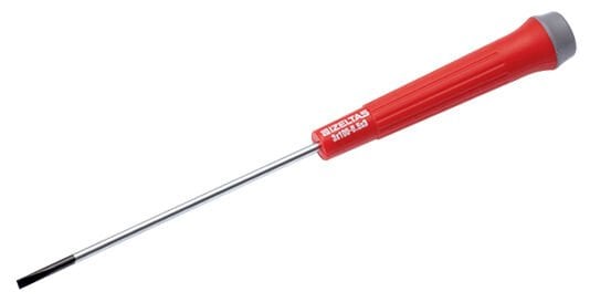 İzeltaş 2.5X80 Klemens Düz Tornavida