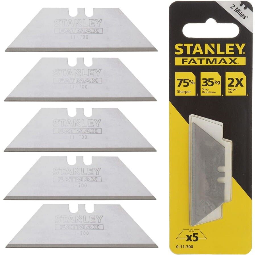 Stanley Fatmax Üçgen Maket Bıçağı Yedeği 5’li 0-11-700