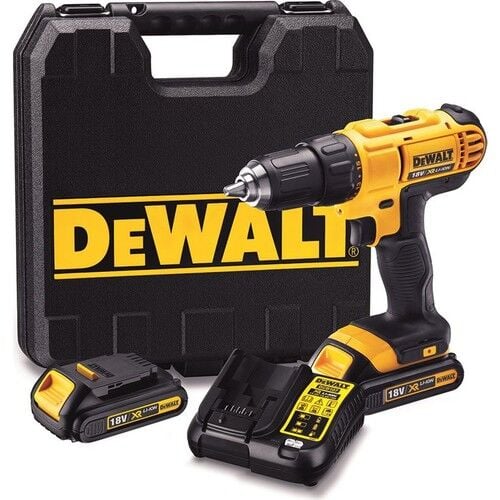 Dewalt DCD771S2 18V 1.5AH Çift Akülü Darbesiz Matkap