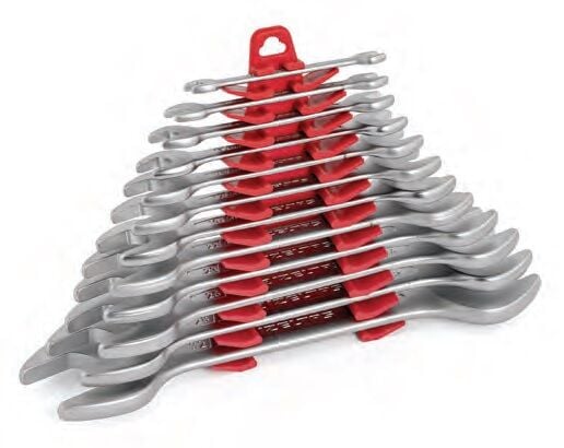 İzeltaş 12'Li Çatal İki Ağız Anahtar Takımı Kısa Boy