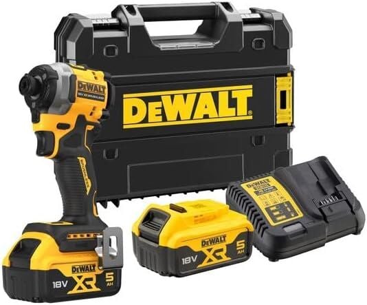 Dewalt DCF850P2T 18V 5.0 AH Çift Akülü Darbeli Vidalama
