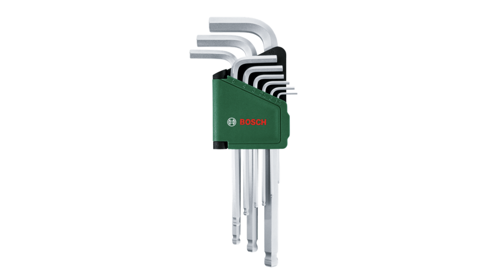 Bosch Home and Garden Alyan Anahtar Seti 9 Parça 1600A02BX9