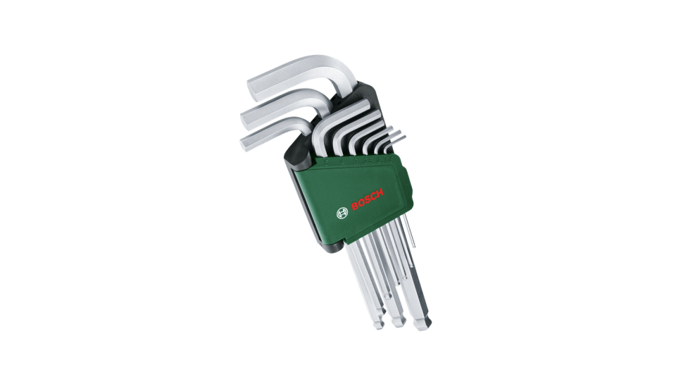 Bosch Home and Garden Alyan Anahtar Seti 9 Parça 1600A02BX9