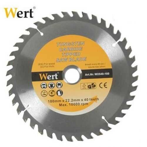 Wert 2540-125 Ahşap Kesme Testeresi 125mm Taşlama Makinesine Uygun