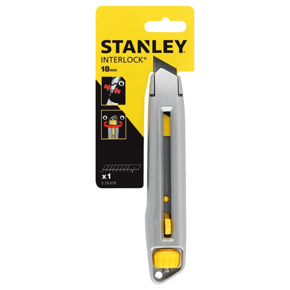 Stanley Interlock Maket Bıçağı 18 mm 0-10-018