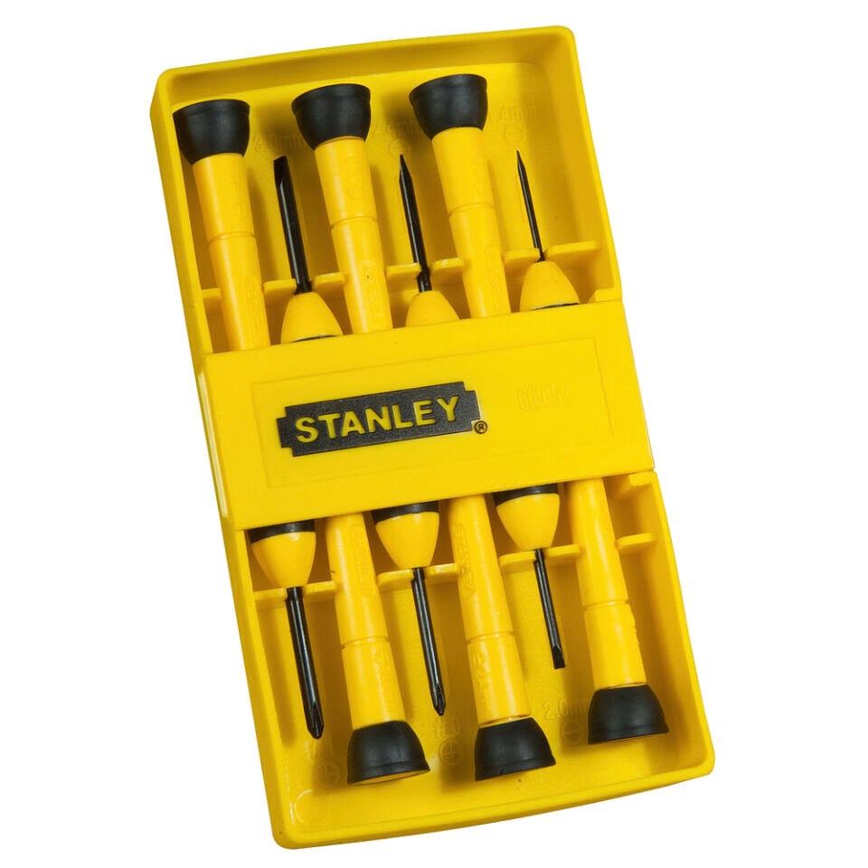 Stanley Saatçi Tornavida Seti 6 Parça 0-66-052