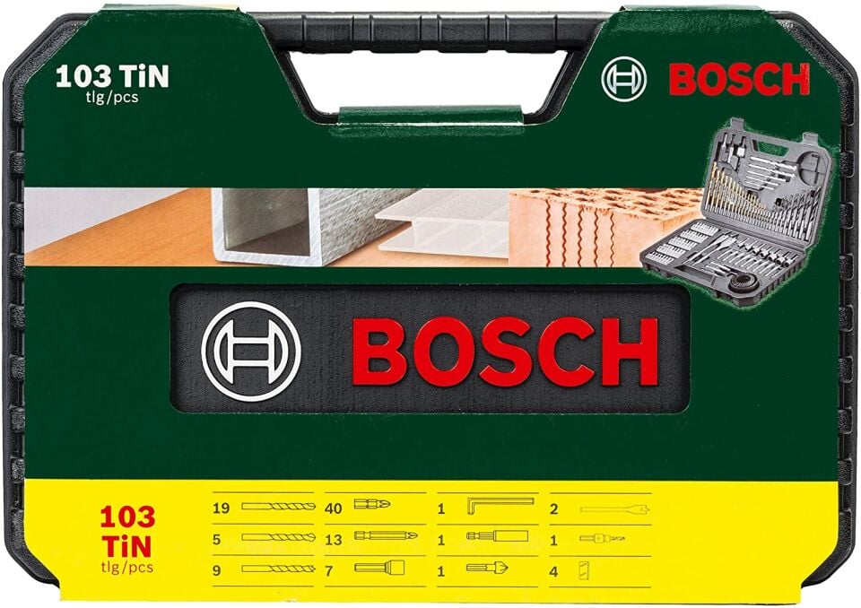 Bosch 103 Parça Delme Vidalama Seti 2607017367
